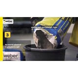 Cum să aplici adezivul flexibil pentru placări porțelanate weberset portelanat max2 Thumbnail