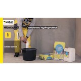 hta - Cum să aplici hidroizolaţia bicomponentă pentru interior şi exterior webertec hydroprotect Thumbnail