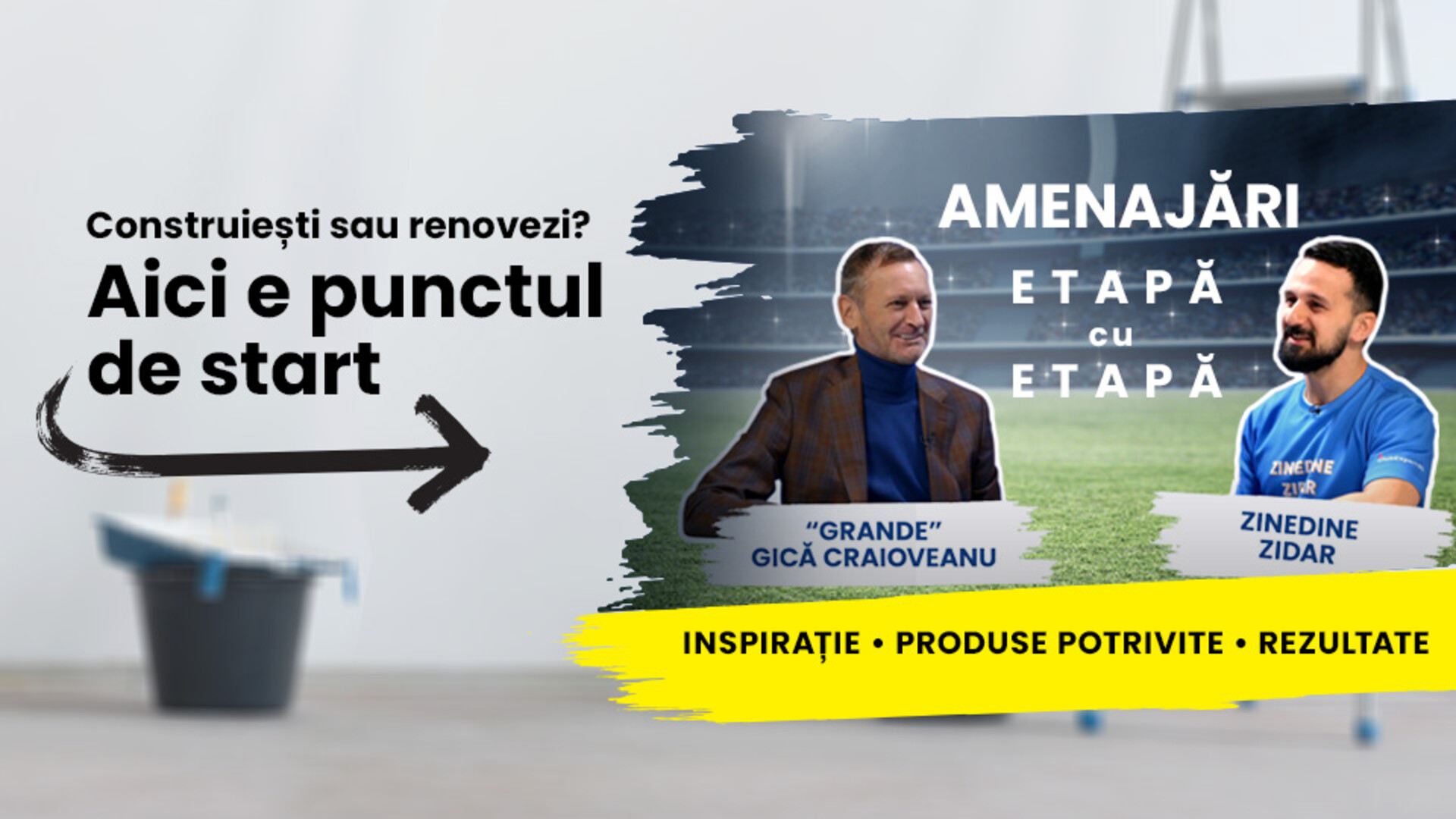Banner campanie Amenajari etapa cu etapa