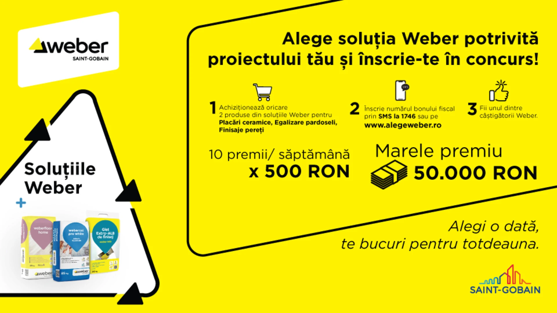 Vizual promotie Alege Weber